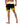 Yellow and Black Abstract Men's Swim Trunks - Mikey Yaw